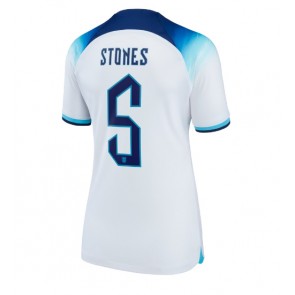 Lacne Ženy Futbalové dres Anglicko John Stones #5 MS 2022 Krátky Rukáv - Domáci